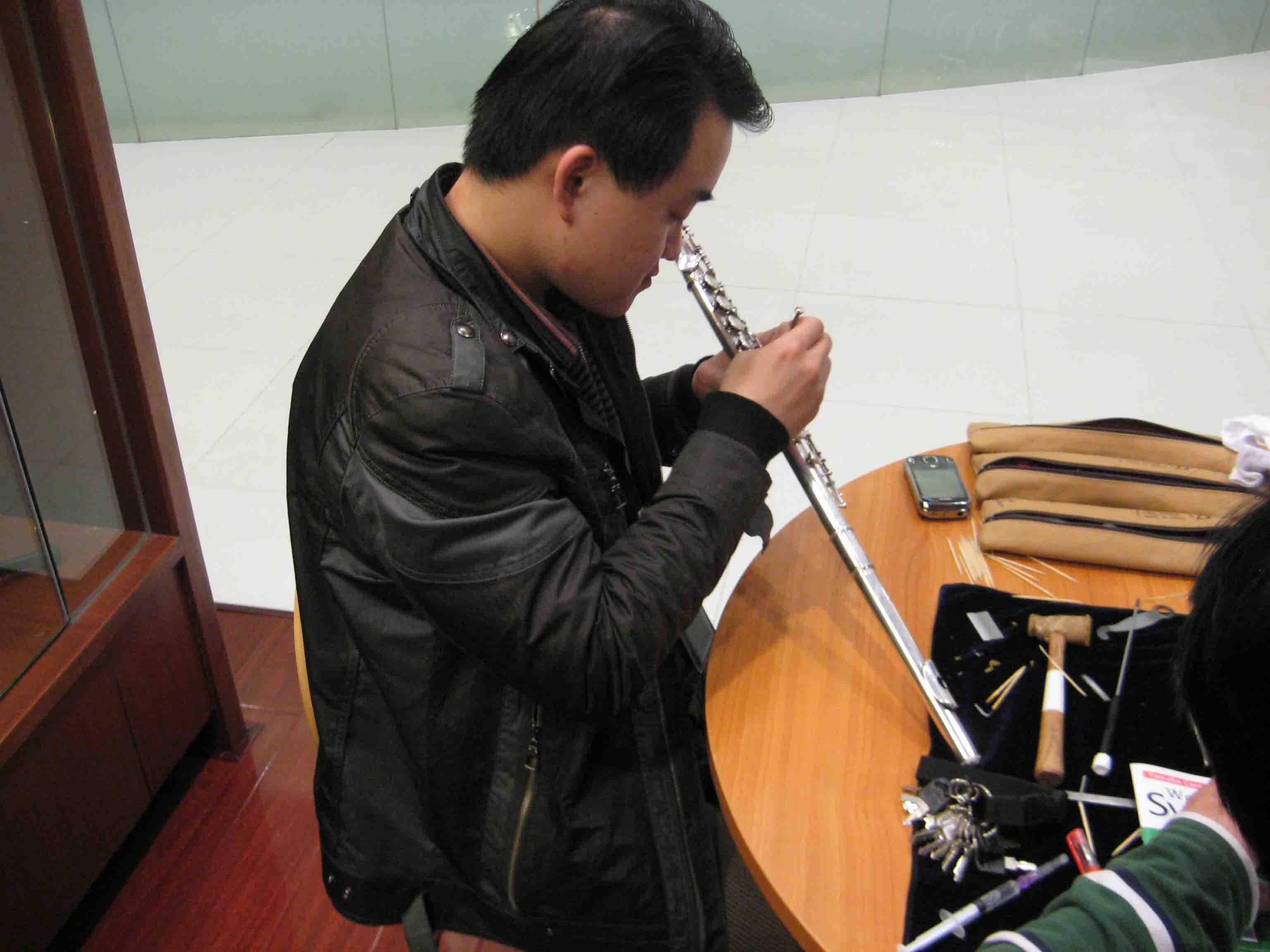 上海Academy長(zhǎng)笛樂(lè)團(tuán)新成員考核在雅馬哈樂(lè)器音響（中國(guó)）投資有限公司 EGG HALL舉行 